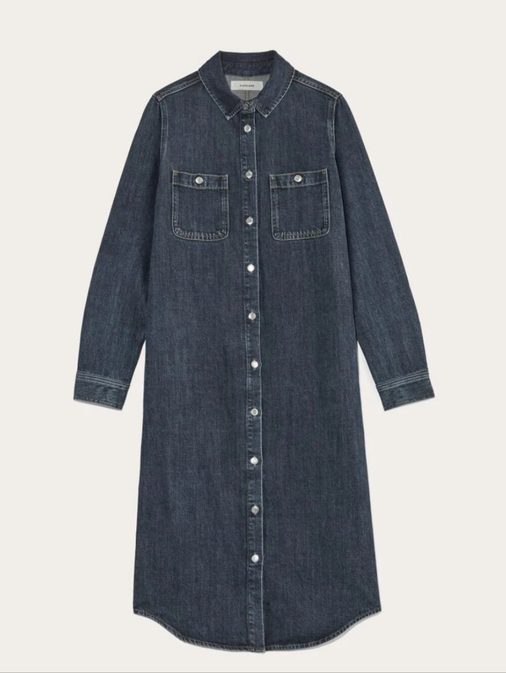 Everlane The Denim Shirt Dress Nwot
